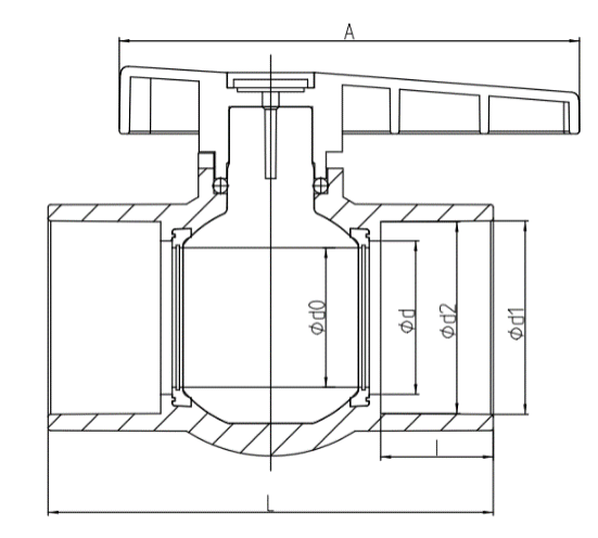 20mm JIS Compact Ball Valve (Thread)